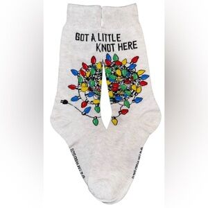 NWT National Lampoons Christmas Vacation Got a Little Knot Here Funny Socks